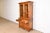 Wood Ethan Allen French Provincial Louis XV Solid Birch Lighted Breakfront Bookcase Cabinet For Sale - Image 7 of 13