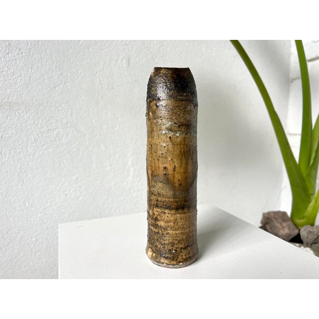 Sandstone Owl Sculpture by Claire Berger, La Borne, Late 20th Century For Sale - Image 4 of 11