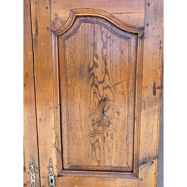 French Provincial 18th Century French Armoire Doors - a Pair For Sale - Image 3 of 8