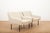 Mid 20th Century Model 202 Chairs on Black Metal Legs by Dieter Waeckerlin for Idealheim, 1961, Set of 2 For Sale - Image 5 of 14