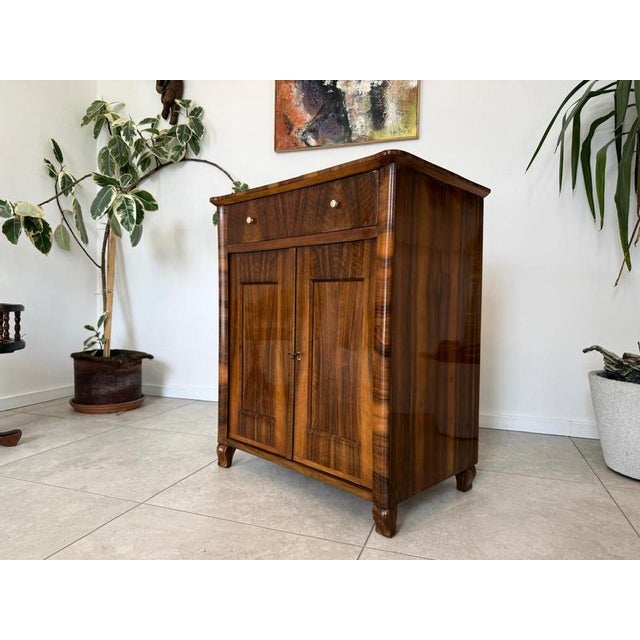 Antique Biedermeier Trumeau Sideboard For Sale - Image 9 of 13