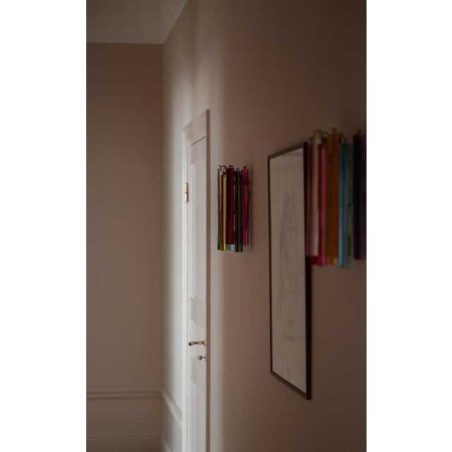 Colorful Wall Lamps in Murano Glass, Set of 4 For Sale - Image 9 of 10
