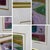 Late 20th Century Abstract Modern Watercolor Painting With Gold Frame Signed by John H Chen For Sale - Image 16 of 18