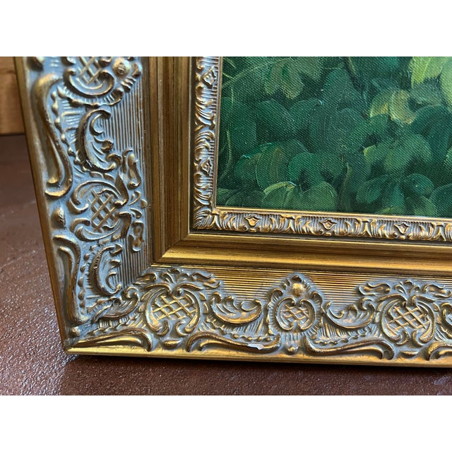 1990s Tuscan Countryside Impressionist Oil Painting, Framed For Sale - Image 5 of 18