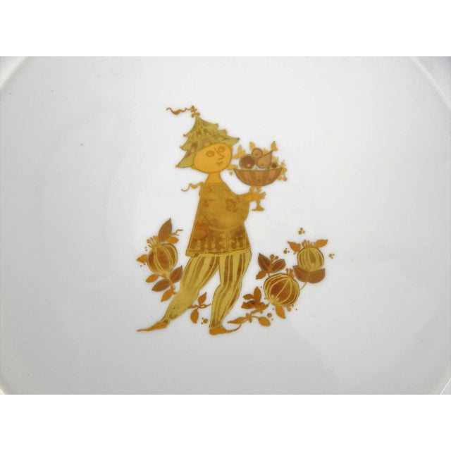 Bjorn Wiinblad Bjørn Wiinblad Romanze Rosenthal Plate For Sale - Image 4 of 6