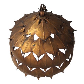 Lotus Ceiling Lamp by Hans Kögl, Germany, 1960s For Sale