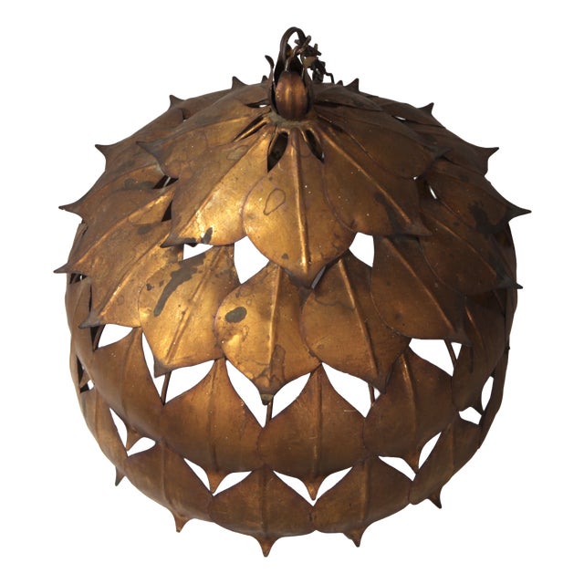 Lotus Ceiling Lamp by Hans Kögl, Germany, 1960s For Sale
