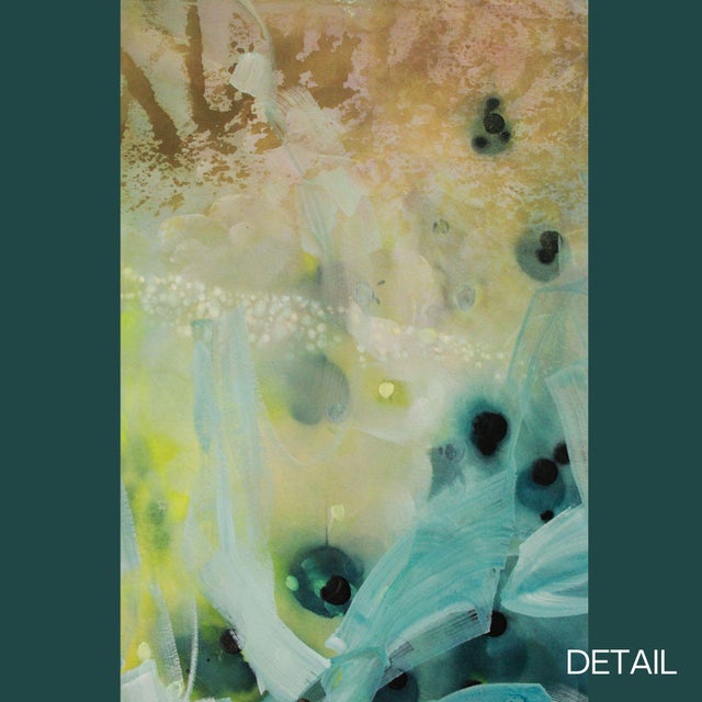 Contemporary "The Quiet Resilience of Feathers" Original Abstract Contemporary Painting by Mel Rea For Sale - Image 3 of 8