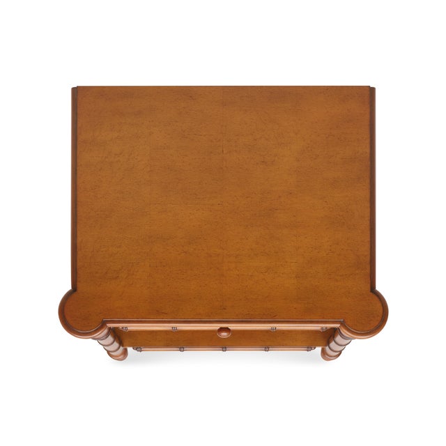 Bunny Williams Home Bamboo Bedside Table For Sale In Charlotte - Image 6 of 9