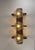 Vintage Three-Glass Globe Wall Light from Kaiser Leuchten, 1960s For Sale - Image 9 of 18