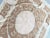 Textile Boho Embroidered Terracotta Suzani Embroidery Wall Decor - 4'2'' X 4'9'' For Sale - Image 7 of 9