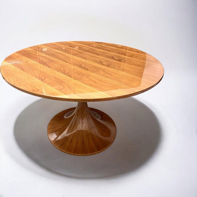 1950s Dining Round Table by Angelo Massoni for Mobilia, 1959 For Sale - Image 5 of 7