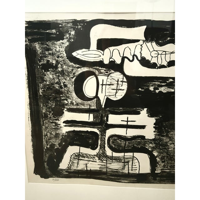 Large 1962 Signed Juan Soriano (1920-2006) Latin American Original Modernist Abstract Print – Deluxe Edition Ii/Viii For Sale - Image 4 of 9