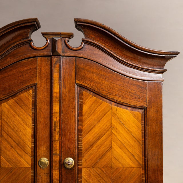 Baroque Slant-Front Secretary, Mid-18th Century For Sale - Image 5 of 7