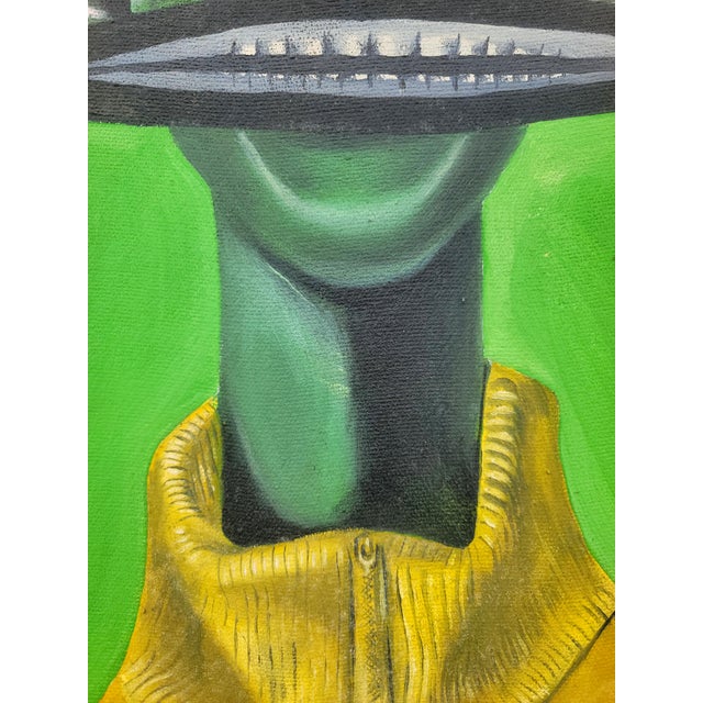 2020s "Sheesh, Sheesh!", Oil on Canvas Painting by Chinonso Ofodile For Sale - Image 5 of 7
