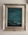 Wood Contemporary Mia Bergeron Birthday, Oil on Cradled Wood in Vintaged Silver Frame For Sale - Image 7 of 8