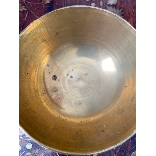 Vintage Tibetan Singing Bowls, Pair For Sale - Image 6 of 8