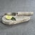 Contemporary Albora Marble Cutting Board with Knife, Beige Travertine For Sale - Image 3 of 6