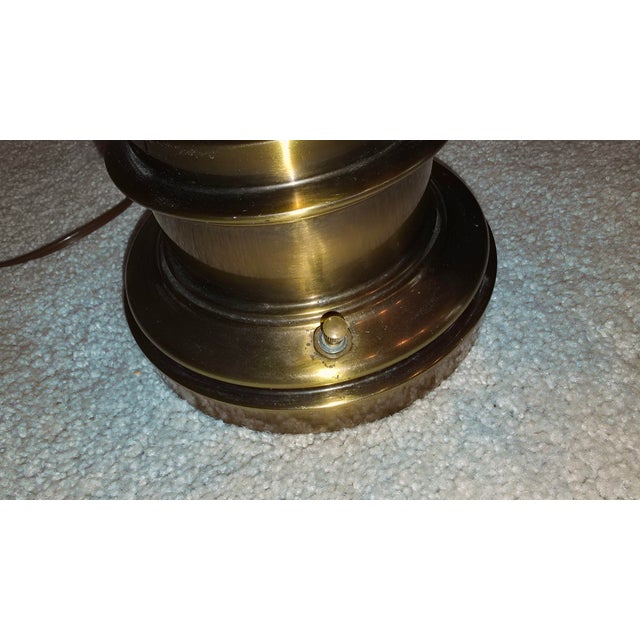 Beautiful vintage brass table lamp, believed to date from the 1960s or 1970s. It is unbranded, but based on its quality,...