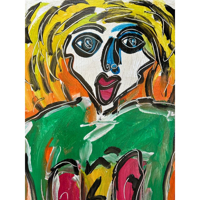 Abstract Expressionism “Art” Titled Peter Keil Painting (1964) - Junge Wilde Collection For Sale - Image 3 of 12