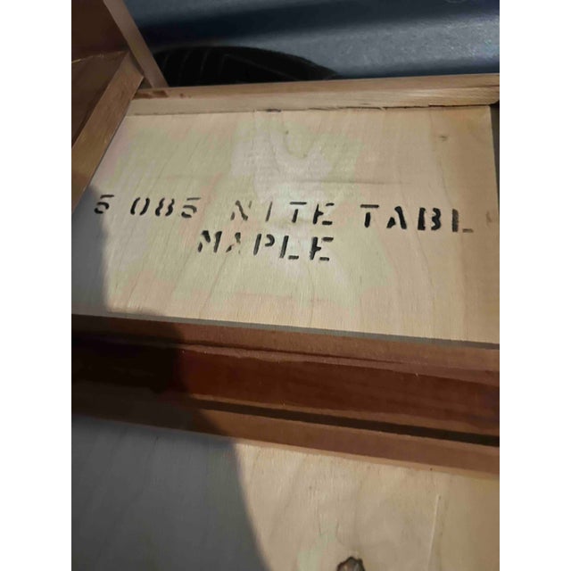 1960s Mid-Century Night Table For Sale - Image 5 of 5