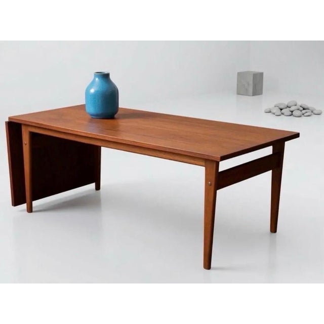 1960s Grete Jalk for P. Jeppesen Teak & Formica Coffee Table, Model Pj 56b For Sale - Image 12 of 12