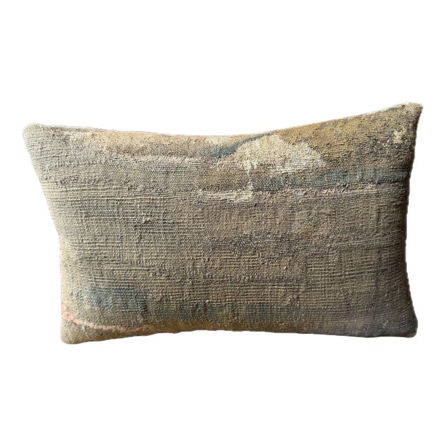 17th Century Brussels Tapestry Pillow For Sale