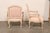 Mid 20th Century French Pair of Louis XV Style Fauteuils For Sale - Image 9 of 13