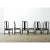 Vintage Italian Ebonized and Cane Seat Dining Chairs – Set of 6 For Sale - Image 11 of 12