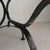 Steel Garden Bistro Table with Curved T-Profiles, 1950s For Sale - Image 17 of 18