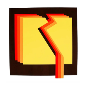 1970s Fanfare Serigraph by Frank Rowland