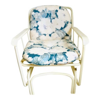 1970's Vintage Telescope Patio Glider Chair For Sale