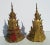Early 20th Century Thai Gilt Bronze Buddha-- 2 Vintage - a Pair For Sale - Image 5 of 10
