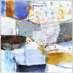 "Boreas" Contemporary Original Abstract Acrylic Painting by Greet Helsen