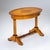Biedermeier Oval Center Table, 1840s For Sale - Image 3 of 8
