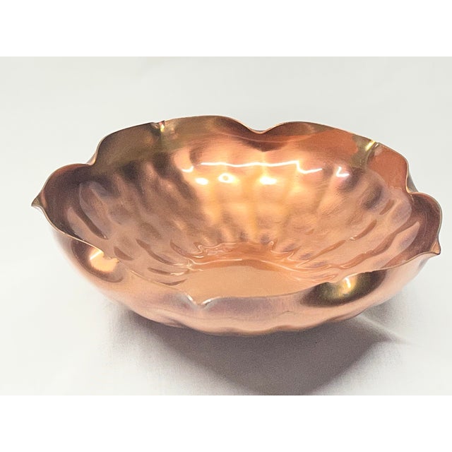 Gregorian Copper Bowl Pattern 313 For Sale - Image 4 of 7