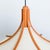 Wooden Pendant Light with Textile Shade from Domus Germany, 1970s For Sale - Image 10 of 18