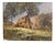 M. Gachet, a Countryside View with Figures, 1940, Oil on Panel For Sale