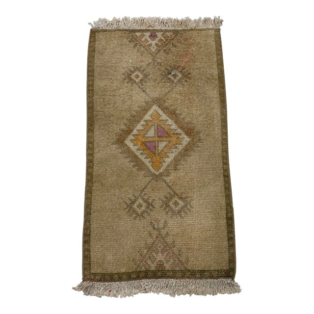 Vintage Antique Boho Rug For Sale