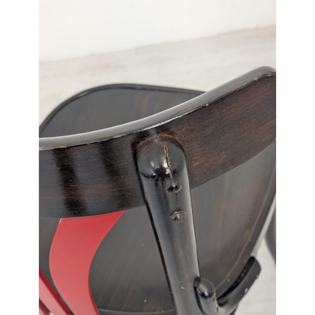 Vintage Ton 25 Chair in Beech, 1965 For Sale - Image 11 of 17