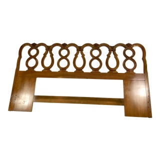 Vintage French Provencial Thomasville King-Sized Headboard For Sale