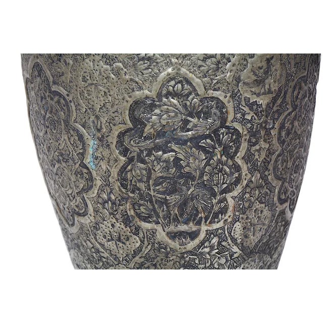 Copper Vase with Engraving, 1940s For Sale - Image 6 of 13