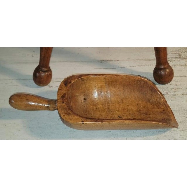 Late 19th Century Late 19th Century Wooden Footed Bowl W/26 Stone Fruits For Sale - Image 5 of 14