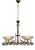 Pendant Chandelier from Seguso, 1950 For Sale