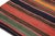 1950s Vintage Persian Bidjar Kilim in Colorful Polychromatic Stripes by Rug & Kilim For Sale In New York - Image 6 of 7