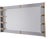 Illuminated Dressing Room Mirror in Chrome and Brass by Gaetano Sciolari, Italy, 1970s For Sale