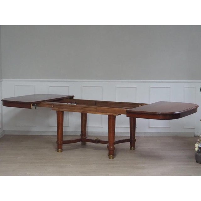 Extendable Dining Table in Mahogany For Sale - Image 16 of 18
