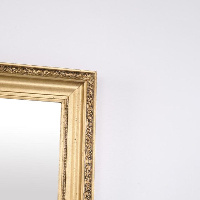 Antique Mirror with Gilded Frame, 1890s For Sale - Image 9 of 11