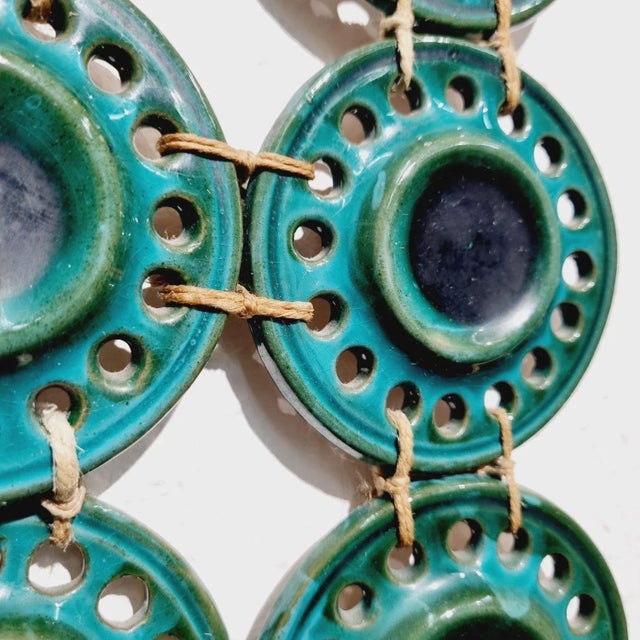 Vintage Industrial Ceramic Wall Decoration, 1970s For Sale - Image 9 of 14
