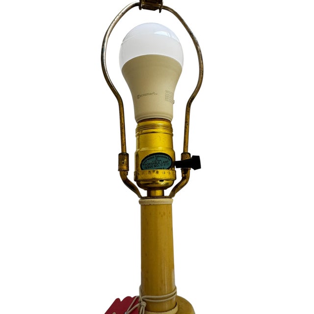 1950s Chinoiserie Pagoda Lamp For Sale - Image 4 of 4